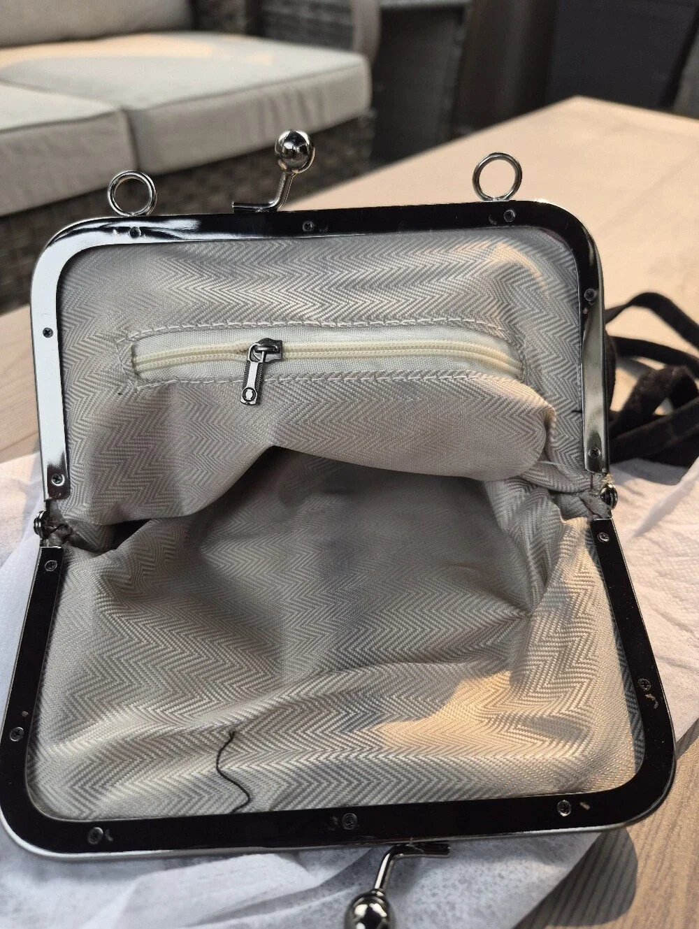 Very Nice Bag Black/cream